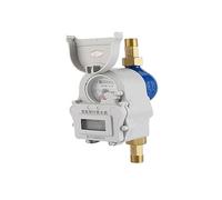 Contatore 'acqua con scheda a inserimento, scheda IC con scheda magnetica, contatore 'acqua fredda prepagato remoto, contatore 'acqua calda, contatore 'acqua intelligente(DN15 iron shell)