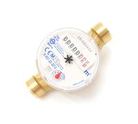 Contatore acqua fredda 1/2'' quadrante asciutto - omologato CEE