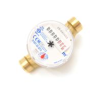 Contatore acqua fredda 1/2'' quadrante asciutto - omologato CEE