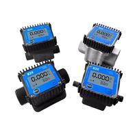 Contatore Acqua, Misuratore Di Portata Digitale A Microflusso G1/4" G1" Misuratore Di Portata A Ingranaggi Olio Benzina Olio Idraulico Olio Di Soia Acqua 0,2-10 L/min 10-100 L/min(1-15LPM Pipe)