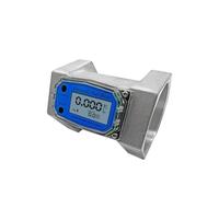 Contatore Acqua, Misuratore Digitale Del Sensore Di Flusso Del Liquido 1 Pollici/2 Pollici/2,5 Pollici/3 Pollici Misuratore Di Portata Del Carburante For Acqua,Contatore d'acqua Pratico(3inches)