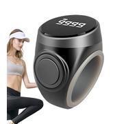 Contatore ad anello, contatore clicker con display digitale elettronico, conteggio delle preghiere digitale Tasbeeh, clicker conteggio numeri, per lavoro a maglia, uncinetto, coaching