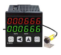 Contatore automatico a induzione con sensore a infrarossi, display digitale a LED, memoria di spegnimento, distanza di rilevamento 30 m per linee di produzione, conteggio visitatori, officine