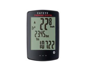 Contatore Cateye Padrone Digital wireless CC-PA400B + vitesse/cadence Noir