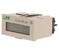 Contatore CLG-14T-24V: elettronico Durata LCD Gamma: 0-999999,59h