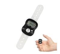 Contatore Clicker - Contatore Tasbeeh | Contatori Dita Display Digitale | Mini Contatori LCD Riavviabili | Clicker Di Ritorno Portatile per Allenamento Di Golf Tessuto Her