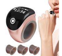 Contatore clicker per dita, gadget preciso e stabile in reale | anello clicker contatore per dita | per attività all'aperto, passeggiate quotidiane, conteggio, golf, matematica, esercizi in aula