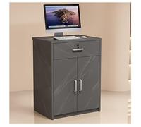 Contatore compatto per reception, spessore 16 mm, guide silenziose, porta a tre sezioni con chiusura ammortizzata idraulica e protezione anti pizzico.