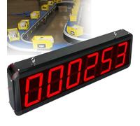 Contatore con display digitale, contatore LED a 6 cifre per nastro | Contatore digitale a LED per il monitoraggio dei visitatori e la gestione della linea di produzione