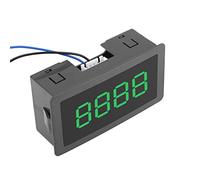 Contatore, Contatore Digitale, Contatore a Cifre DC 8 24V LED Display Digitale Contatore da Pannello Misuratore da Pannello 4 Cifre 0 9999 Up Down Plus Minus Panel, Controlli (Verde)