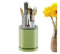 Contatore da cucina del supporto per coltelli - Porta a di utensile a 360 °, portatili da stoccaggio di utensili multifunzionali, puliti e igienici per una facile pulizia, porta -portamette pe