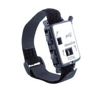 Contatore da golf da polso, contatore manuale per il punteggio, clicker contatore da golf, orologio da golf portatile, contatore meccanico per sport, mini golf, allenamento, contatore contatore facile