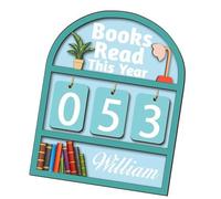 Contatore da parete con display trasparente per il monitoraggio della data e legno sostenibile nei luoghi di lavoro Calendario con numeri grandi