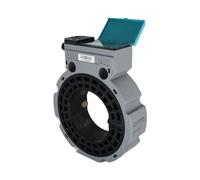 Contatore d'acqua a ultrasuoni alimentato a batteria DN50 DN65 DN80 DN100 DN125 DN150 RS485 Misuratore di portata digitale IP68 tipo sandwich(DN50)