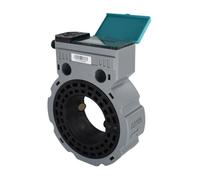 Contatore d'acqua digitale a ultrasuoni con display LCD DN50 a DN150 Sensore di flusso del liquido di tipo sandwich IP68 Alta sensibilità, basso errore(DN100)