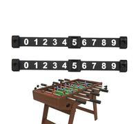 Contatore dei risultati di calcio balilla - tabellone da tavolo da calcio balilla | 2 pezzi contatori da calcio balilla miniss, calcio balilla da calcio a 10 numeri