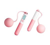 Contatore Della Corda Per Salto Wireless | seilles Fitness Jumping Rope | Surp Froom Ponderata Intelligente | Corda Wireless Con Display A LED E Palle Per Allenamento In Fiamme In Palestra A Casa