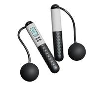 Contatore Della Corda Per Salto Wireless | seilles Fitness Jumping Rope | Surp Froom Ponderata Intelligente | Corda Wireless Con Display A LED E Palle Per Allenamento In Fiamme In Palestra A Casa