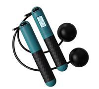 Contatore Della Corda Per Salto Wireless | seilles Fitness Jumping Rope | Surp Froom Ponderata Intelligente | Corda Wireless Con Display A LED E Palle Per Allenamento In Fiamme In Palestra A Casa