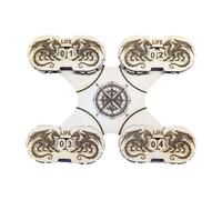 Contatore della vita magnetico + supporto JDR compatto e durevole, confezione da 4, accessorio imperdibile per giochi di ruolo RPG, universo fantasy (incisione draghi)
