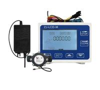 Contatore dell'acqua Kit di riempimento automatico for il controllo quantitativo del flusso liquidi con flussometro digitale ed elettrovalvola da 1 pollice for l'uso acqua