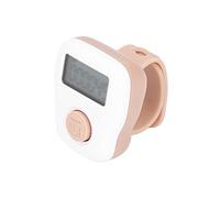 Contatore delle, Contatore Ad Anello Manuale, Contatore a Mano Ricaricabile USB a Semplificazione del Design Ergonomico Silicone Anti -sudore con Bottone Muto per Cantare