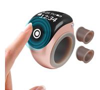 Contatore delle dita, custodia a scatto in ABS in silicone | Connettività app Blûetooțh Dimensioni regolabili Dieci Gram | Questo Tally elettronico digitale tiene traccia dei risultati del golf per le