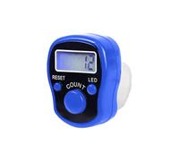 Contatore delle dita manuale | Contatore elettronico a LED portatile numerico per le dita, display digitale portatile con pulsante resettabile per golf e nuoto