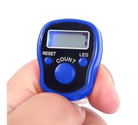 Contatore delle dita manuale - Contatore elettronico con display digitale - Anello portatile per conteggio con display accessori per l'allenamento per bambini adulti