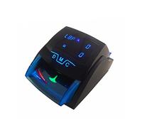 Contatore di banconote, Mini banconota pratica UV/mg Rilevare la macchina falsa euro note rilevatore di bollette for le for USD/EUR Rilevatore denaro in contanti senza batteria(Grey)