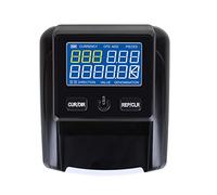 Contatore di banconote, Rilevatore portatile di banconote false in euro e dollari USA, macchina conta-soldi contraffatti, identificazione rapida denaro contante con display LED(With battrey)
