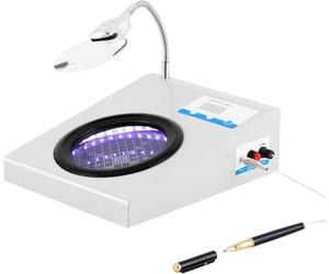Contatore di colonie batteriche microbiche, contabatteri con display digitale, colonometro conta-colonie, tester di microbiologia 3/9 volte