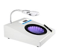 Contatore di Colonie Batteriche Microbiche da 50 W con Penna di Conteggio Diametro della Macchina per Il Conteggio della Quantità Batterica 50-150 Mm Tester per Microbiologia Dello Strumento 3/9