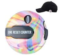 Contatore Di Colpi Da Golf Clicker Mini Multicolore Touch Reset 3 cm