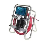 Contatore Di Contatori Impermeabile Da 20 M DVR Telecamera Ispezione Video For Fognatura Endoscopica Periscopica Con Ricevitore 512 Hz Impermeabile Resistente All'Usura(30M,7mm 512Hz Locator 28)