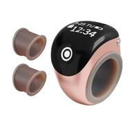 Contatore di conteggio delle dita, contatore intelligente con app, strumento di conteggio elettronico, tracker digitale in silicone e addominali per passi, ripetizioni, inventario, preghiera