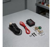 Contatore di corrente alternata multifunzionale con binario a cappello, multimetro digitale con retroilluminazione per volt, ampere, watt, per misurazione dell'energia, casa, scuola (schermo