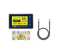 Contatore di Coulomb DC8-120V Indicatore capacità a batteria Tense Corrente 50A/100A/350A/500A for auto elettrica,Test precisi(500A(0-750A))