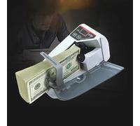 Contatore di denaro, 600 banconote al minuto, resistente agli urti, funzione cumulativa, facile da trasportare e pulire, ideale per banche,