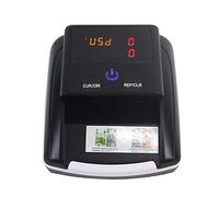 Contatore di denaro, contatore di denaro, rivelatore di denaro, banconote con rivelatore di prova UV/mg/ir/dd, rivelatore di valuta falsificata (bianco)