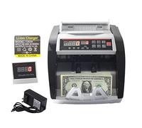 Contatore di denaro, Macchina for il conteggio in contanti con batteria 4000Ma LI XD-5800C Bancone con bancone ricaricabile con bancone batteria DC Contatore di denaro