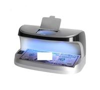 Contatore di denaro, Rilevatore di banconote LED UV portatile con batteria, scanner valuta sensore automatico