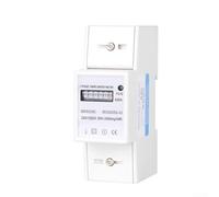 Contatore di energia, AC 230V 80A Monofase Energy Meter con uscita a impulsi, per interni o esterni, per guida DIN da 35 mm