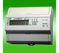 Contatore elettrico. Trifase con programmabile LE-03M-CT