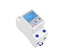 Contatore di energia digitale LCD monofase Reset Zero kWh Tensione Corrente Consumo energetico Contatore Wattmetro elettrico 220 V Guida Din