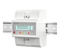 Contatore di energia elettrica 4P trifase DIN Rail 4 fili elettronico Watt consumo energetico contatore di energia display digitale LCD(Basic energy meter,20(80) A)
