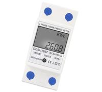 Contatore di energia elettrica digitale su guida DIN 220V 80A monofase monofase bifilare contatore elettrico multifunzione(With Backlight)