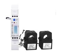 Contatore di energia intelligente 2 fasi 3 fili 100A Din Rail 18Mm Tuya Smart Energy Meter Consumo energetico Monitor Kwh Meter Wattmetro Protezione da perdite da sottotensione