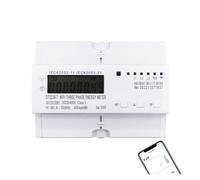 Contatore di energia intelligente 3 Phase 80A Tuya Smart Contatore di energia bidirezionale Timer Consumo energetico Monitor KWh Interruttore Wattmetro Protezione da perdite da sottotensione