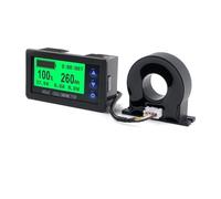 Contatore di energia intelligente Battery Monitor Hall Tester DC 9~100v 100A ~ 400A Voltmetro digitale Amperometro Capacità Potenza Elettricità Misuratore di tensione AH Protezione da perdite da sot